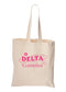 Delta Gamma Pink Y2K Tote Bag