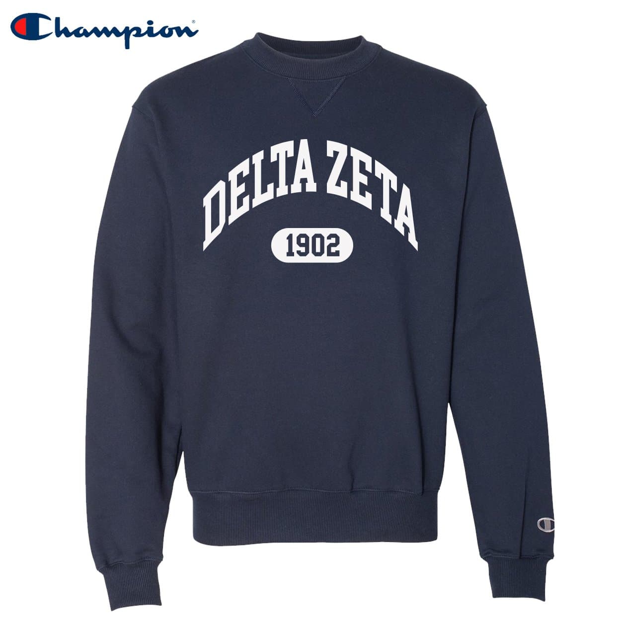 Delta Zeta Heavyweight Champion Crewneck Sweatshirt | Delta Zeta | Sweatshirts > Crewneck sweatshirts