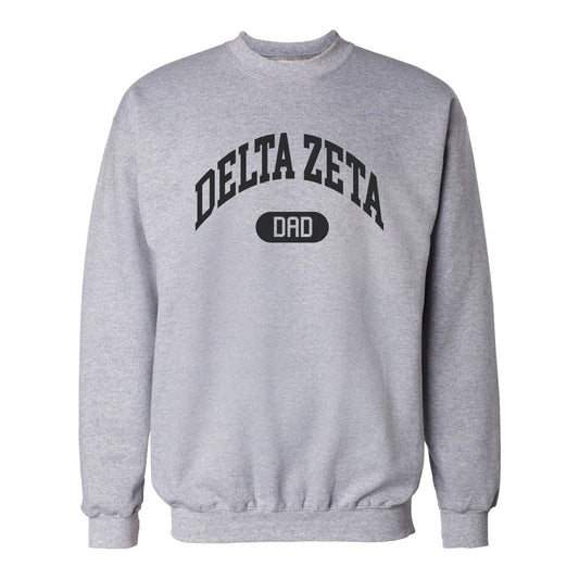Delta Zeta Classic Dad Crewneck | Delta Zeta | Sweatshirts > Crewneck sweatshirts