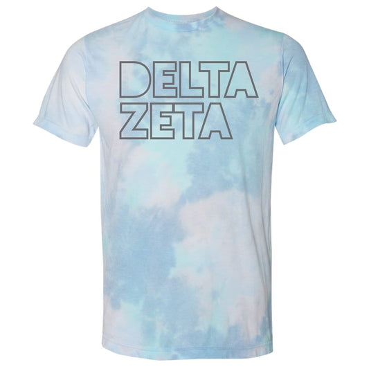 Delta Zeta Super Soft Tie Dye Tee | Delta Zeta | Shirts > Short sleeve t-shirts