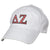 Delta Zeta White Baseball Hat