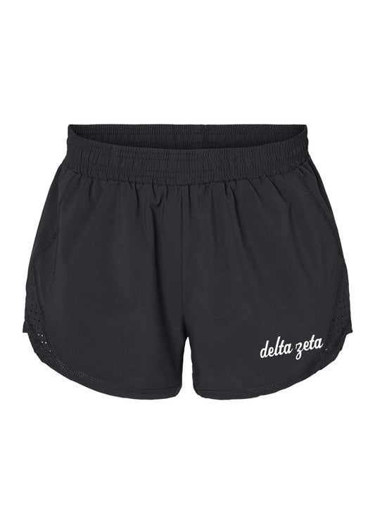Delta Zeta Black Athletic Shorts