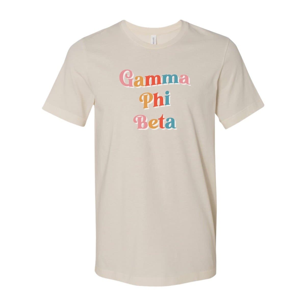 Gamma Phi Beta Retro Pop Tee | Gamma Phi Beta | Shirts > Short sleeve t-shirts