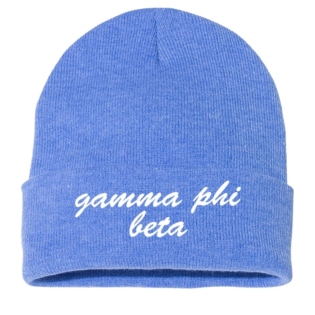 Gamma Phi Beta Classic Beanie | Gamma Phi Beta | Headwear > Beanies