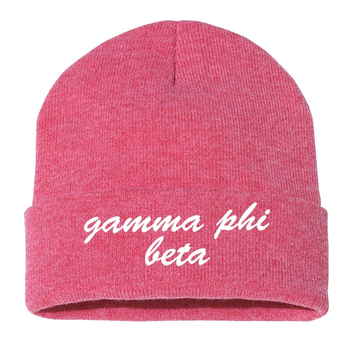 Gamma Phi Beta Classic Beanie | Gamma Phi Beta | Headwear > Beanies