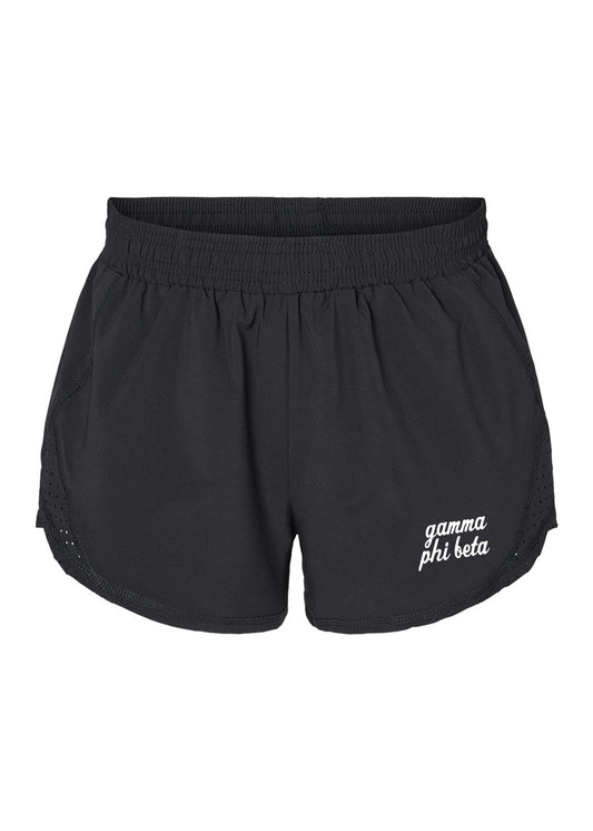Gamma Phi Beta Black Athletic Shorts