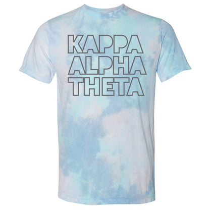 Theta Super Soft Tie Dye Tee | Kappa Alpha Theta | Shirts > Short sleeve t-shirts