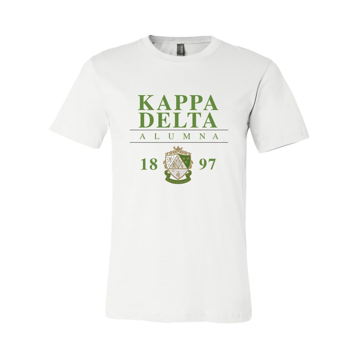 Kappa Delta Alumna Crest Short Sleeve Tee | Kappa Delta | Shirts > Short sleeve t-shirts