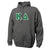 Kappa Delta Dark Heather Hoodie with Sewn On Letters