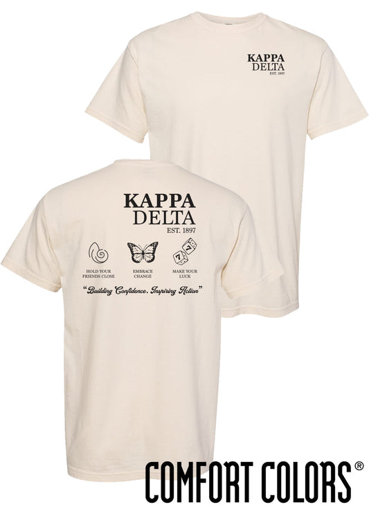 Kappa Delta Comfort Colors Mantra Short Sleeve Tee
