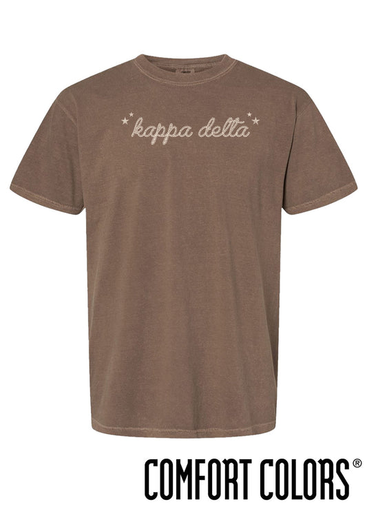 Kappa Delta Comfort Colors Wild West Short Sleeve Tee