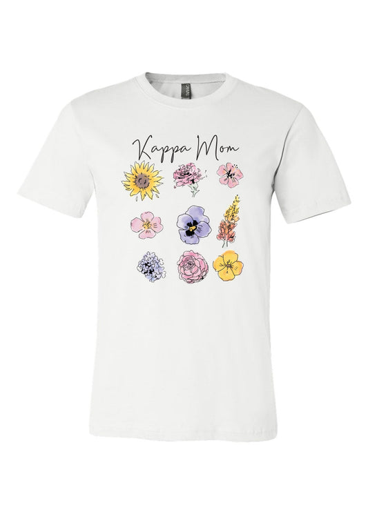 Kappa Flower Garden Mom Tee