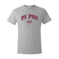 Pi Phi Heather Gray Dad Tee | Pi Beta Phi | Shirts > Short sleeve t-shirts