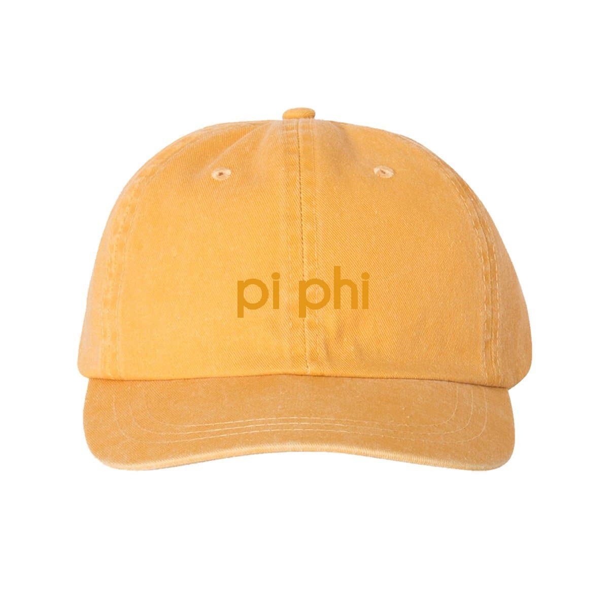 Pi Phi Tone On Tone Hat | Pi Beta Phi | Headwear > Billed hats