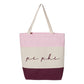 Pi Phi Pink Striped Tote | Pi Beta Phi | Bags > Tote bags
