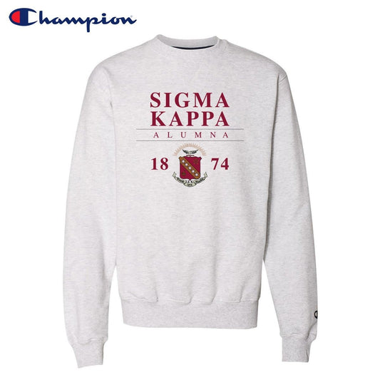 Sigma Kappa Alumni Champion Sweatshirt | Sigma Kappa | Sweatshirts > Crewneck sweatshirts