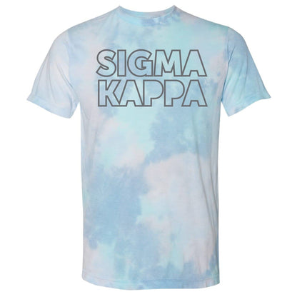 Sigma Kappa Super Soft Tie Dye Tee | Sigma Kappa | Shirts > Short sleeve t-shirts