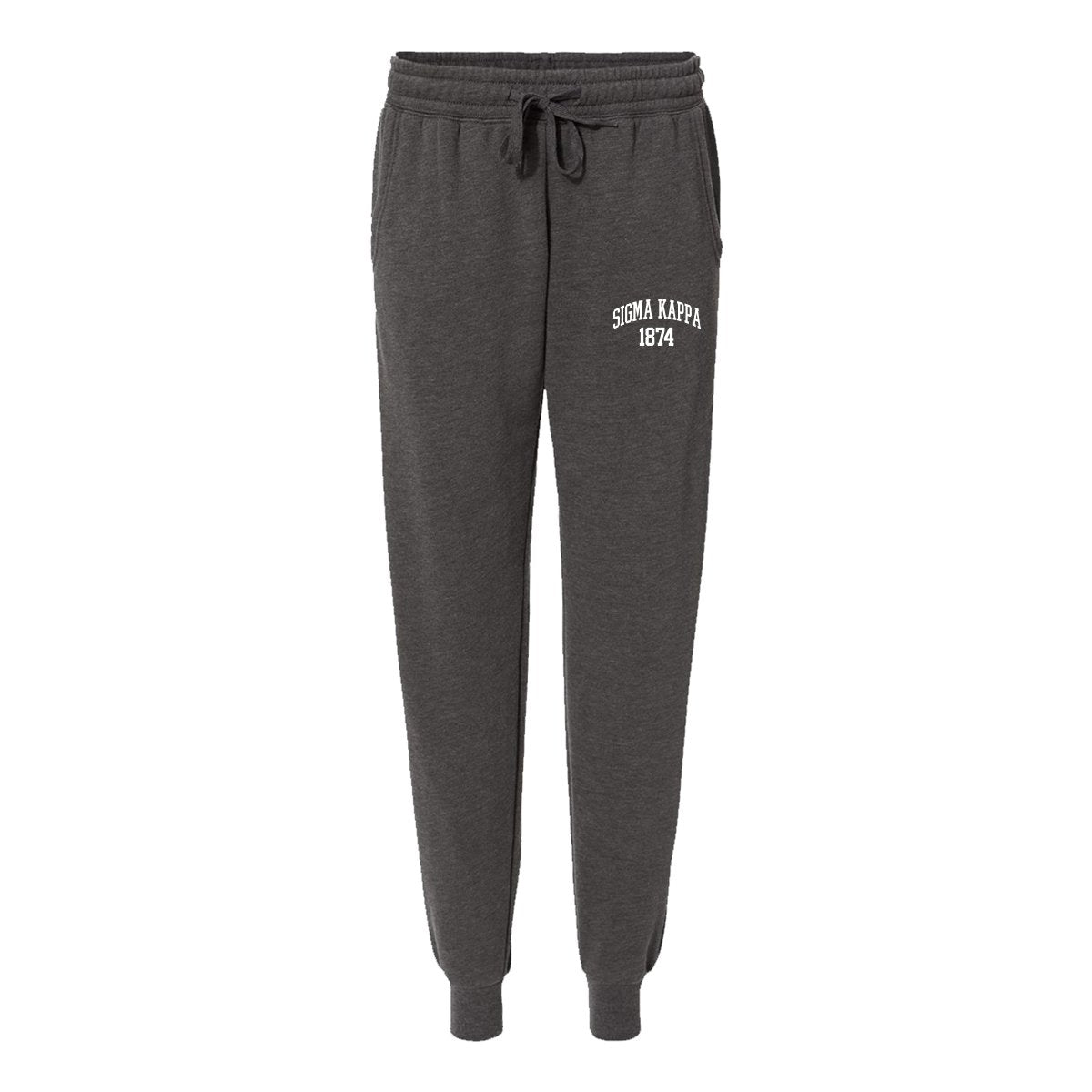 Sigma Kappa Embroidered Collegiate Joggers | Sigma Kappa | Pants > Sweatpants