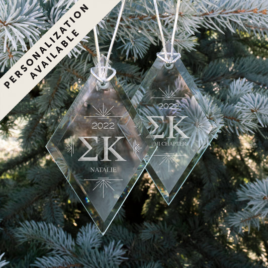 Sigma Kappa Limited Edition 2022 Holiday Ornament