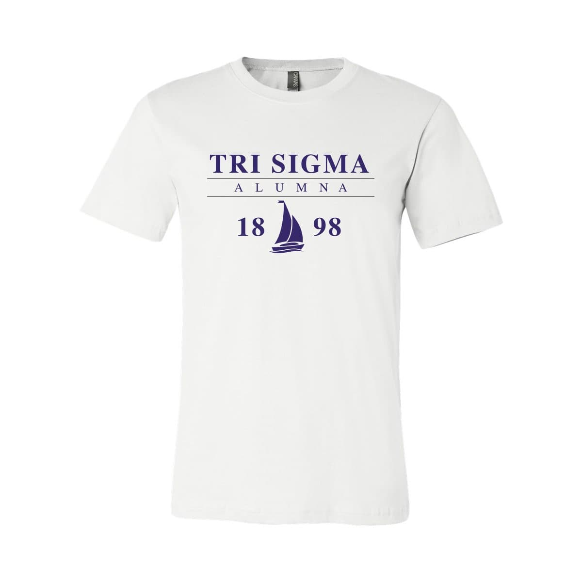 Tri Sigma Alumna Crest Short Sleeve Tee | Sigma Sigma Sigma | Shirts > Short sleeve t-shirts