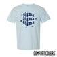 Tri Sigma Comfort Colors Baby Blue Star Tee | Sigma Sigma Sigma | Shirts > Short sleeve t-shirts
