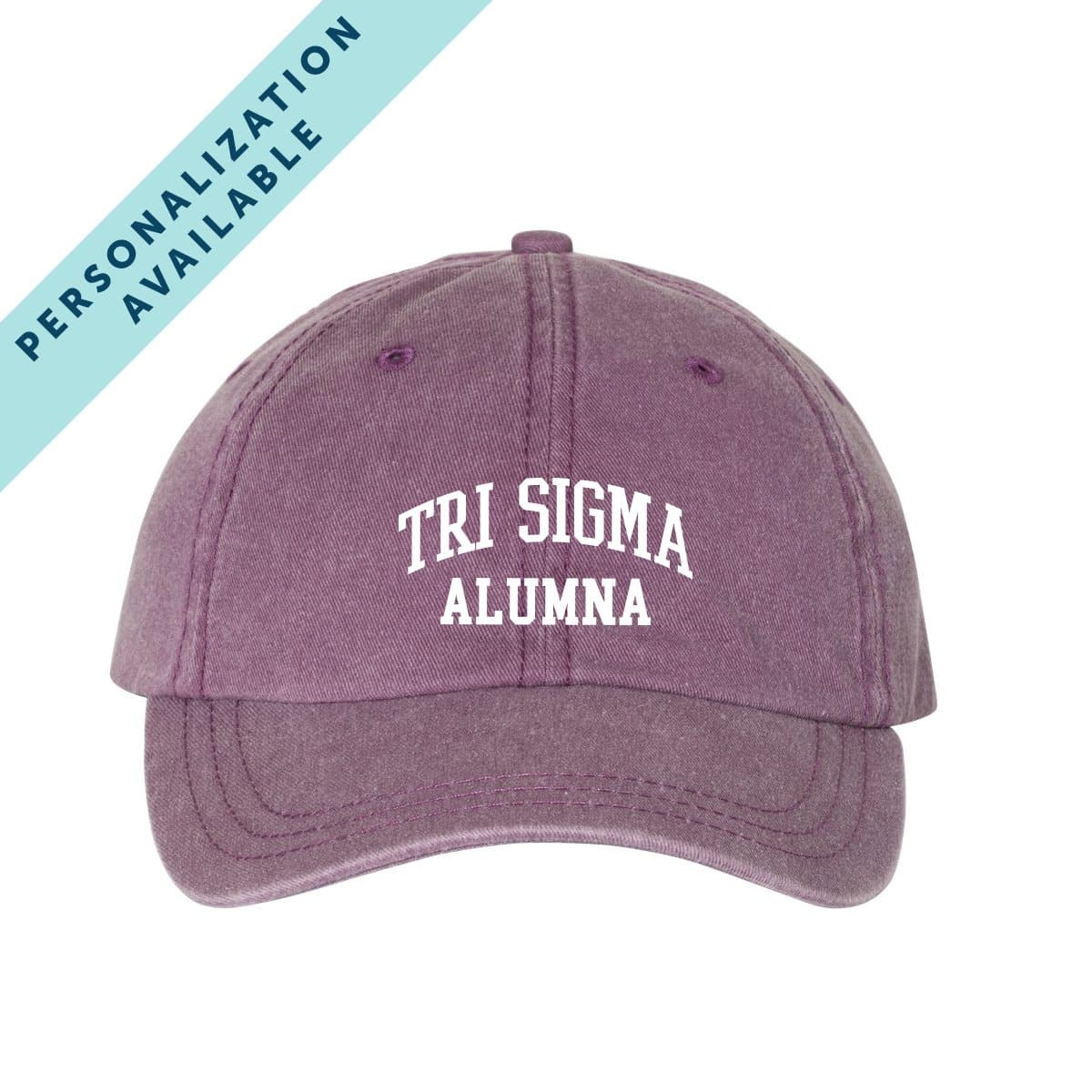 Tri Sigma Alumna Cap | Sigma Sigma Sigma | Headwear > Billed hats