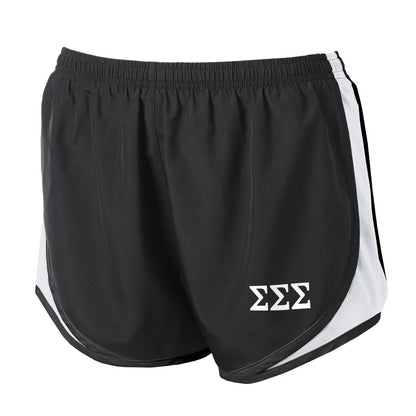 Tri Sigma Running Shorts | Sigma Sigma Sigma | Apparel > Shorts