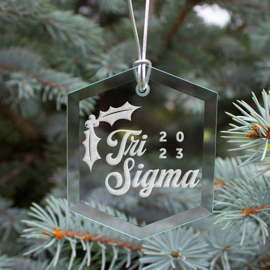 Tri Sigma Limited Edition 2023 Holiday Ornament