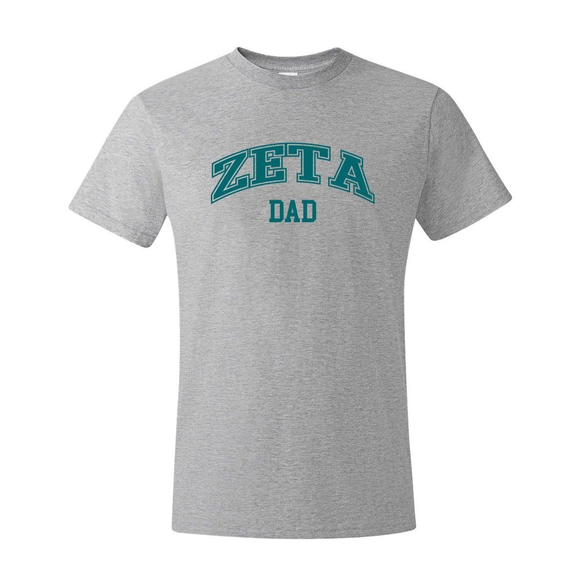 Zeta Heather Gray Dad Tee | Zeta Tau Alpha | Shirts > Short sleeve t-shirts