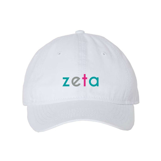 Zeta Keep It Colorful Ball Cap | Zeta Tau Alpha | Headwear > Billed hats