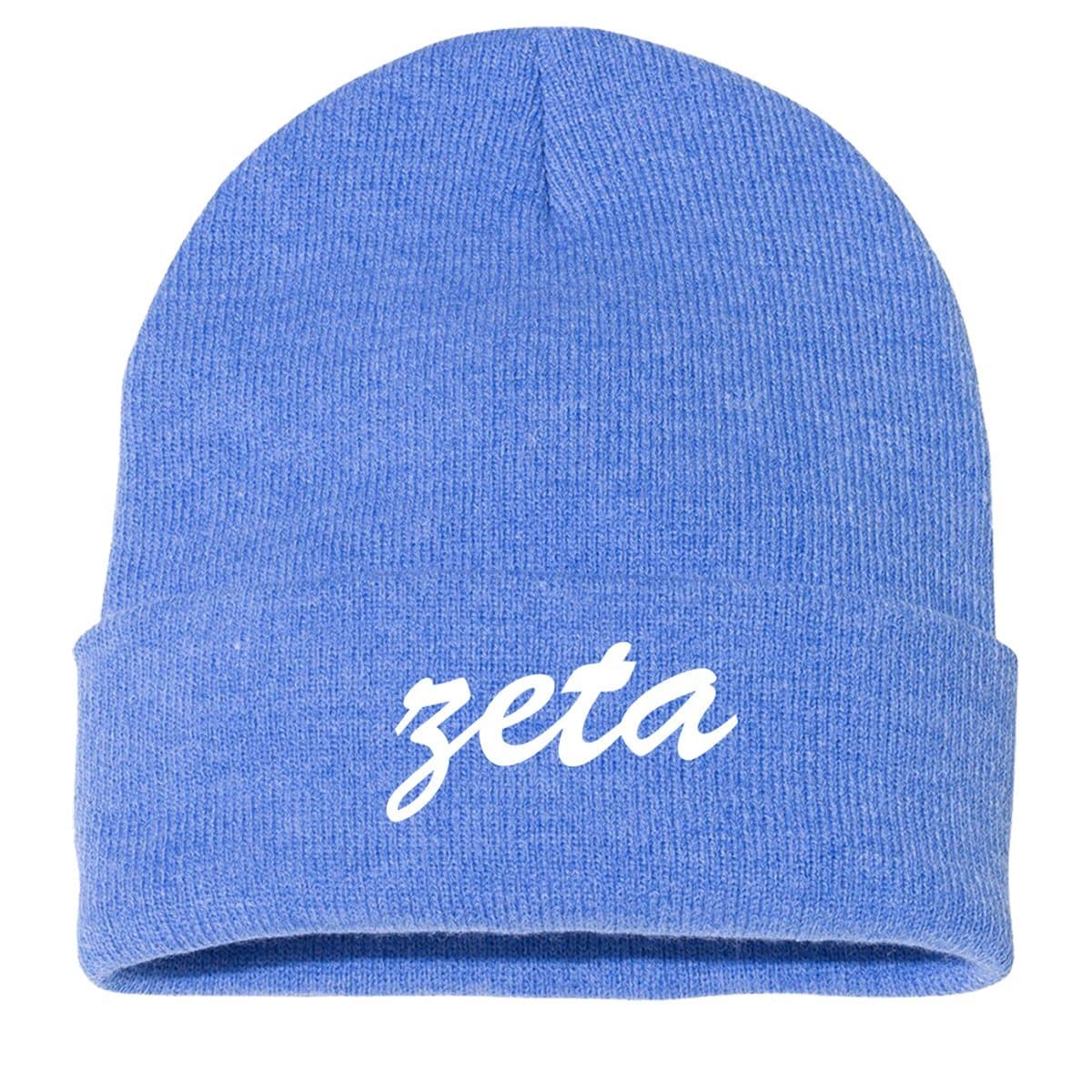 Zeta Classic Beanie | Zeta Tau Alpha | Headwear > Beanies