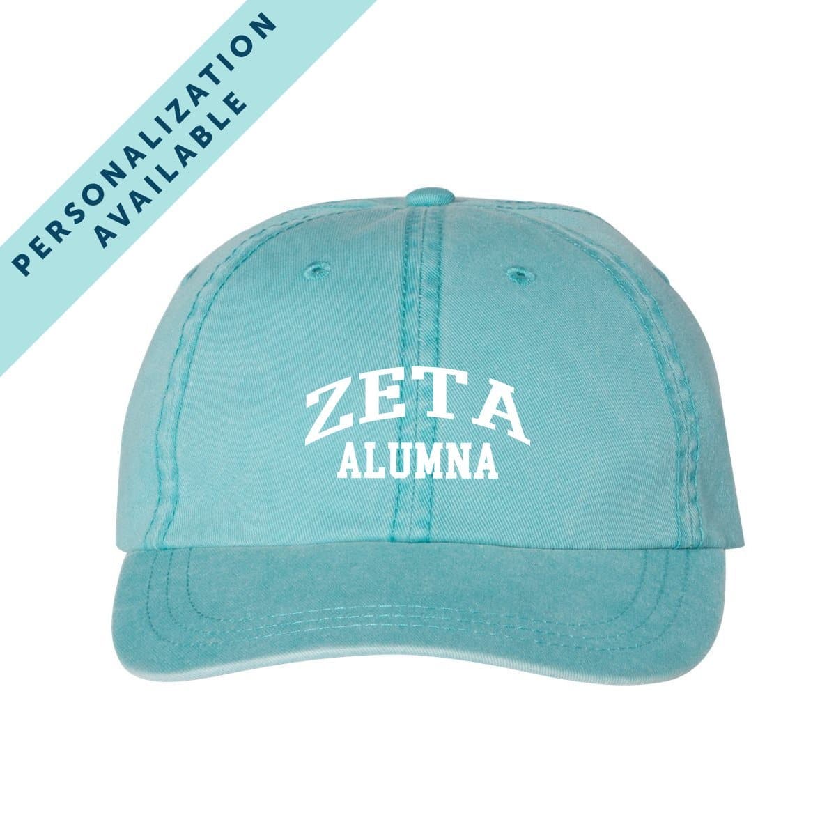 Zeta Alumna Cap | Zeta Tau Alpha | Headwear > Billed hats