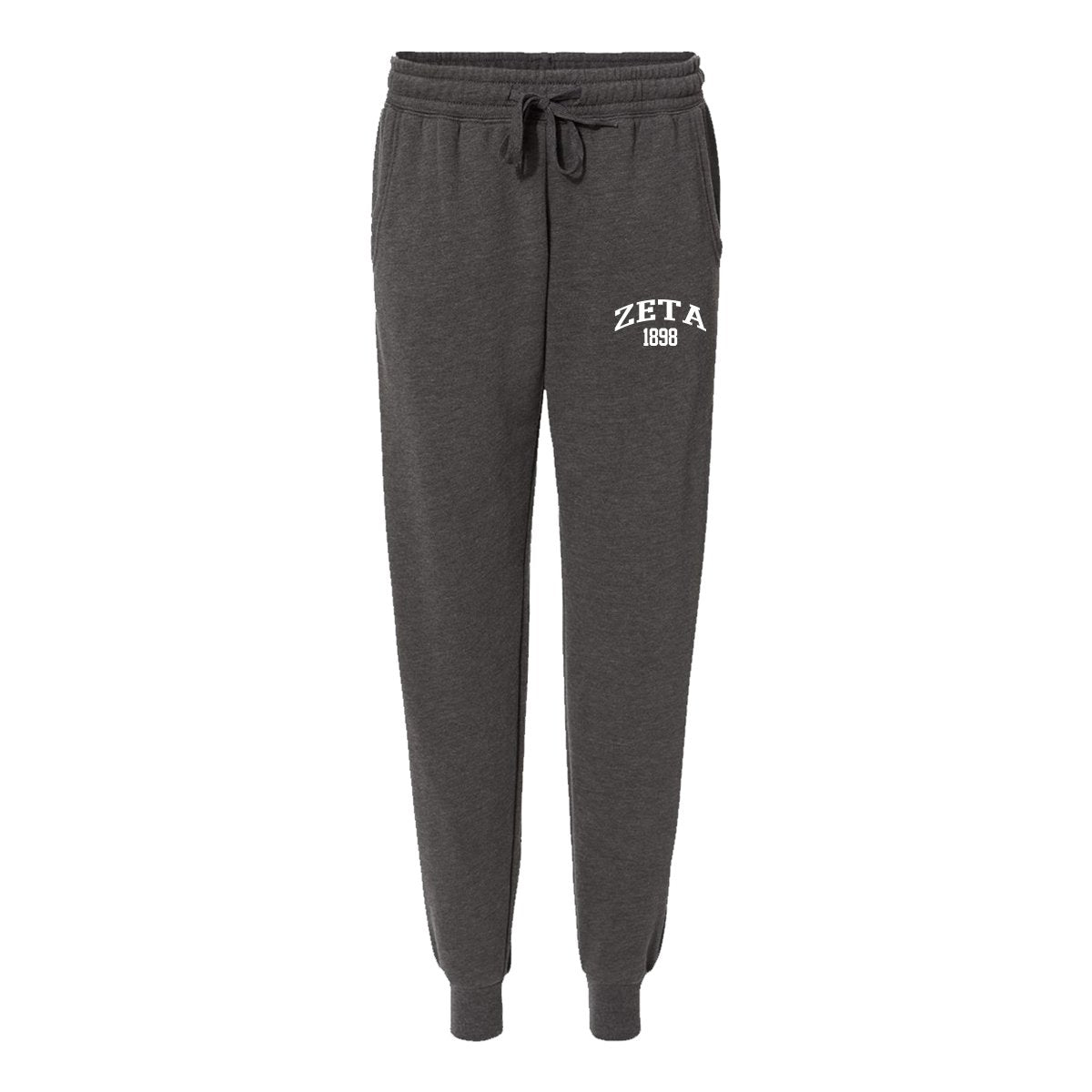 Zeta Embroidered Collegiate Joggers | Zeta Tau Alpha | Pants > Sweatpants